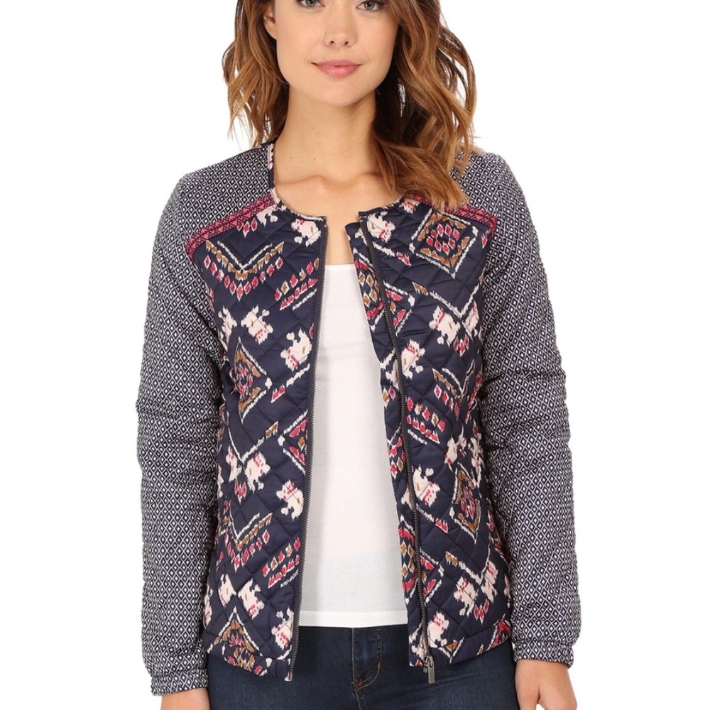 Roxy BOHO Quilted Bomber Jacket